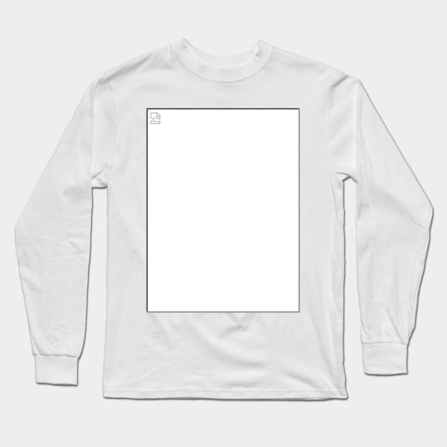 Broken Image (FF) Long Sleeve T-Shirt by Roufxis